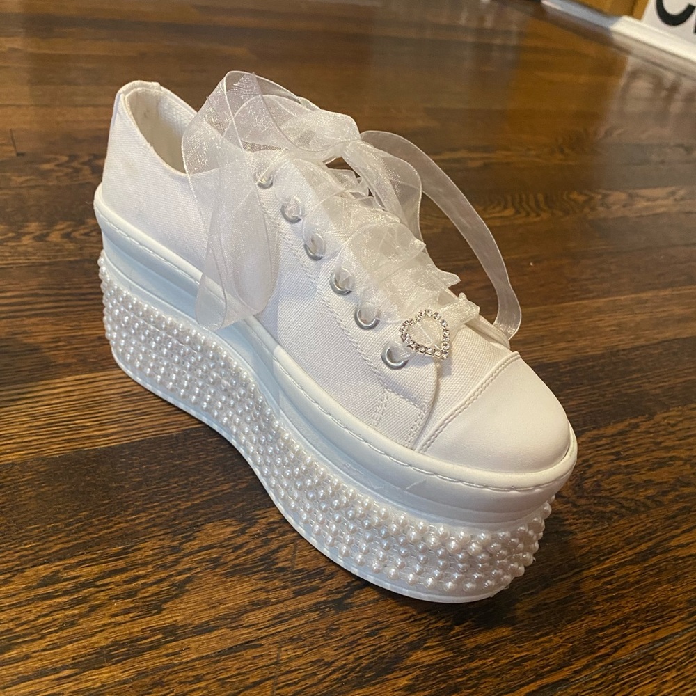 White sneaker